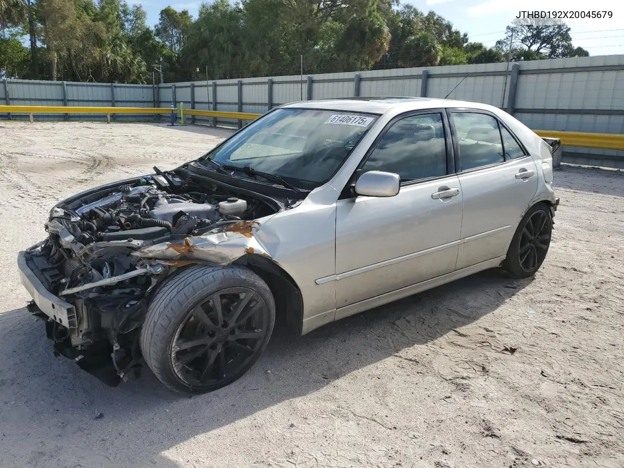 2002 Lexus Is 300 VIN: JTHBD192X20045679 Lot: 61406175
