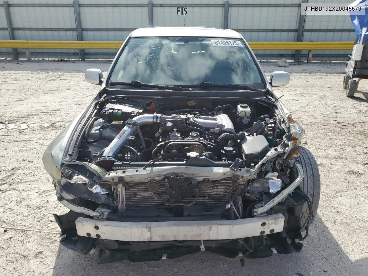 2002 Lexus Is 300 VIN: JTHBD192X20045679 Lot: 61406175