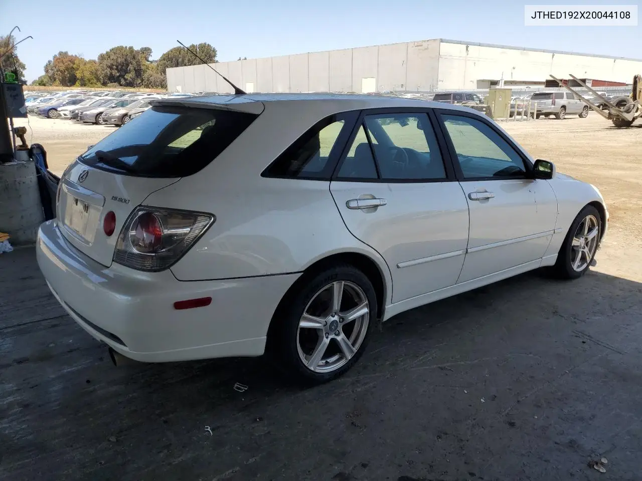 2002 Lexus Is 300 Sportcross VIN: JTHED192X20044108 Lot: 62000855