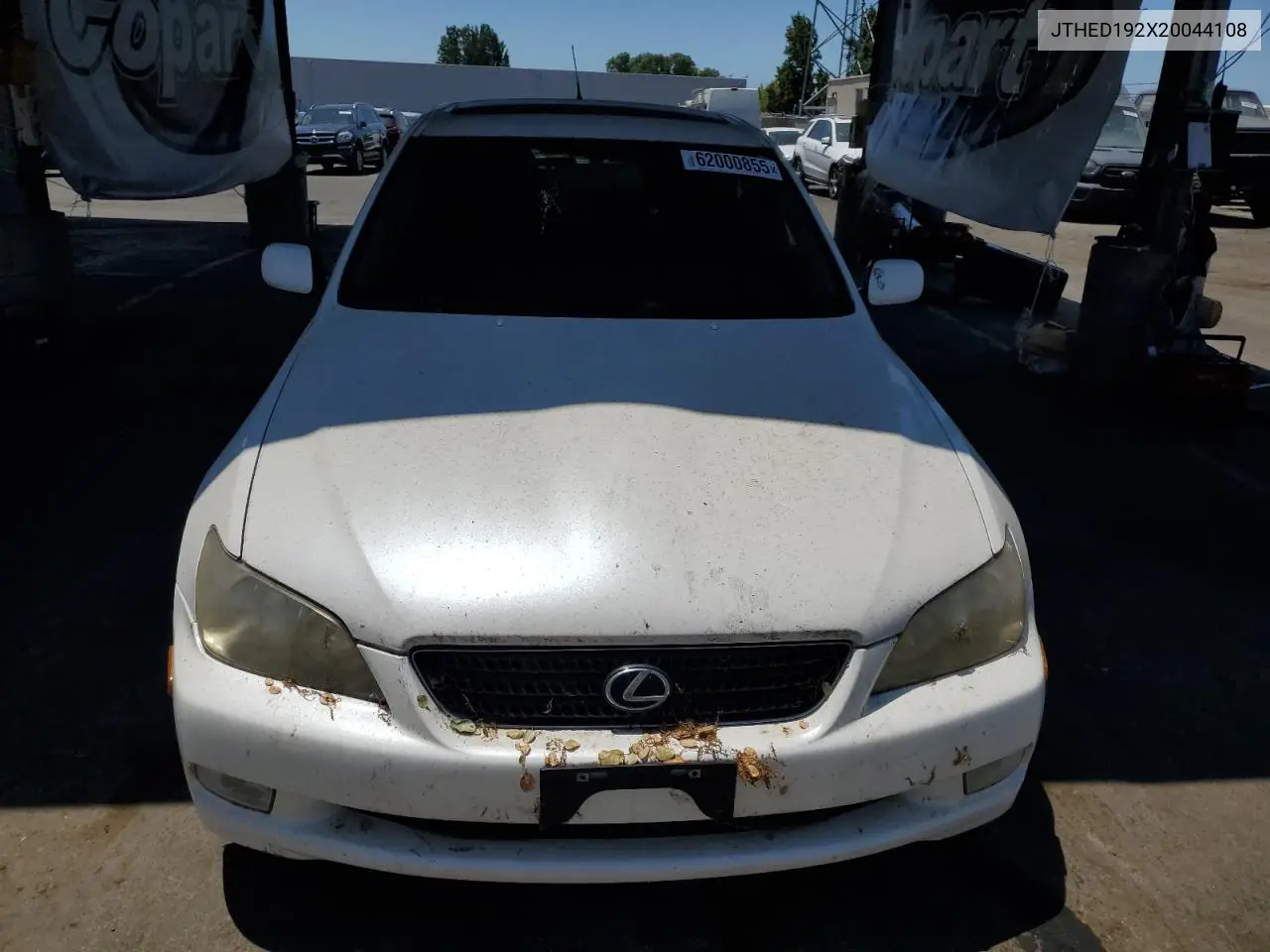 2002 Lexus Is 300 Sportcross VIN: JTHED192X20044108 Lot: 62000855