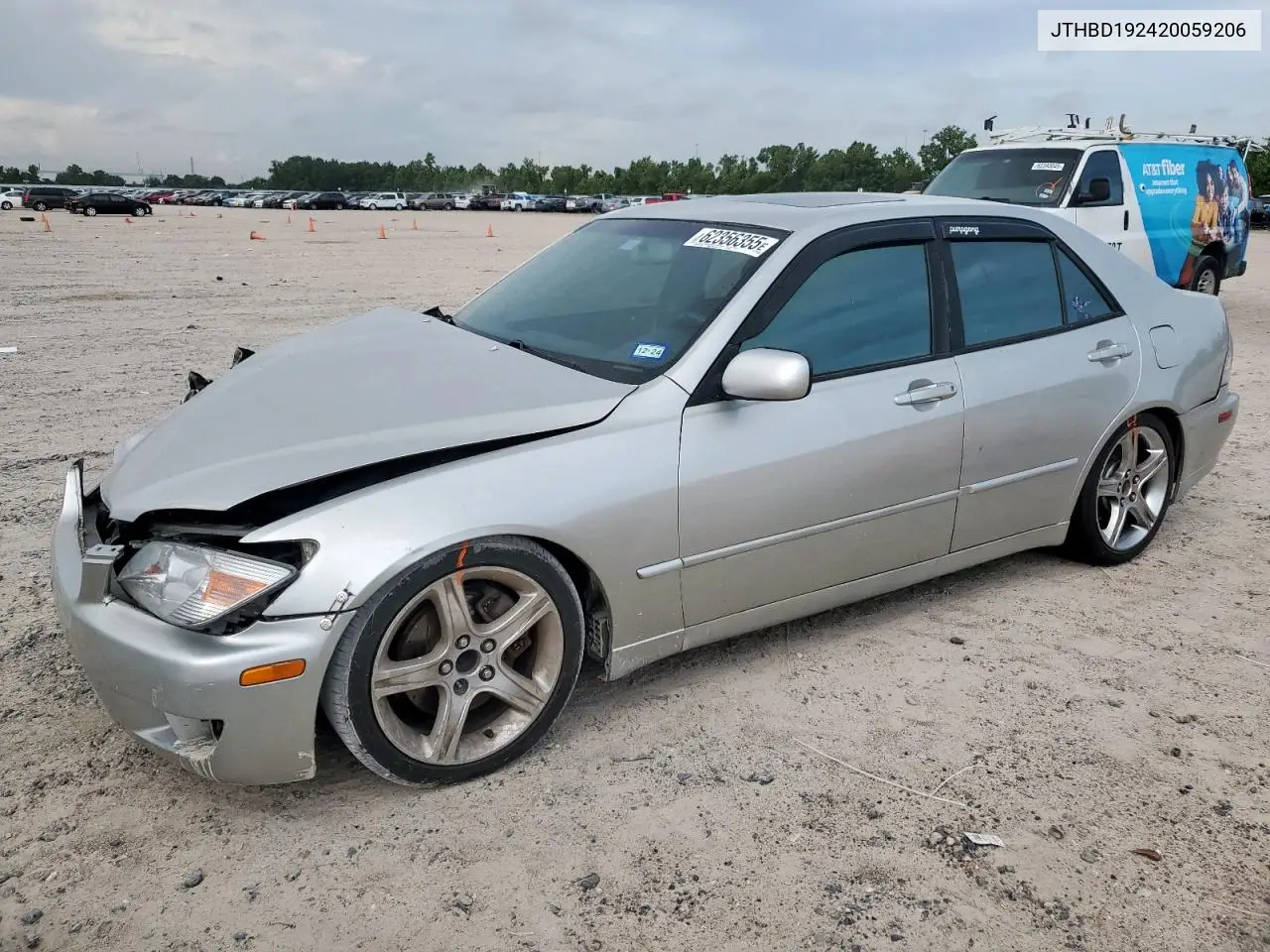 2002 Lexus Is 300 VIN: JTHBD192420059206 Lot: 62356355