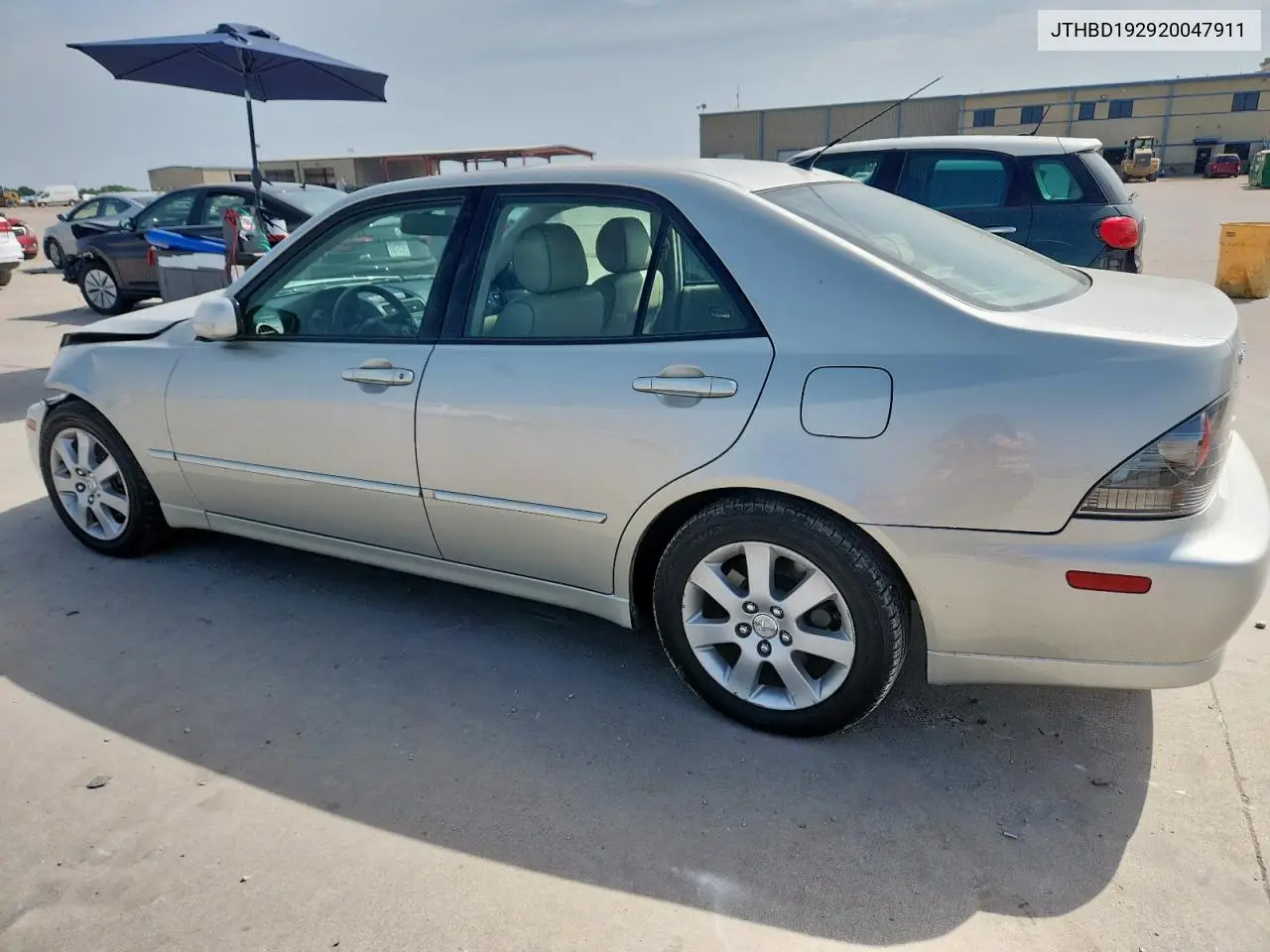 2002 Lexus Is 300 VIN: JTHBD192920047911 Lot: 62524445
