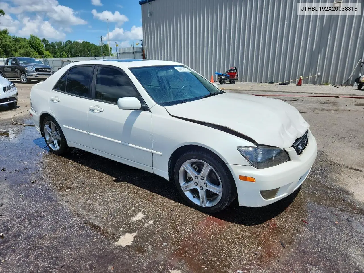 2002 Lexus Is 300 VIN: JTHBD192X20038313 Lot: 62897305