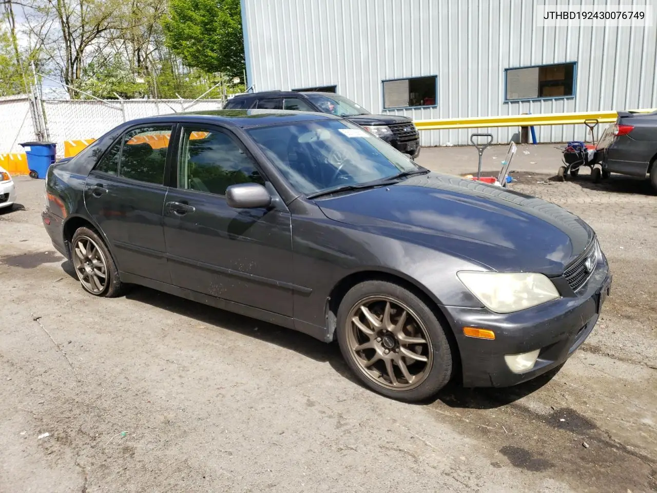 2003 Lexus Is 300 VIN: JTHBD192430076749 Lot: 55170865