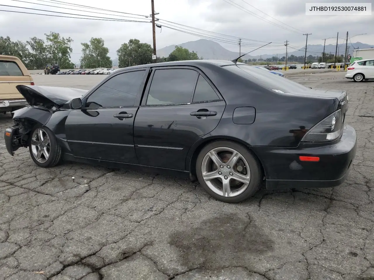 2003 Lexus Is 300 VIN: JTHBD192530074881 Lot: 55804305