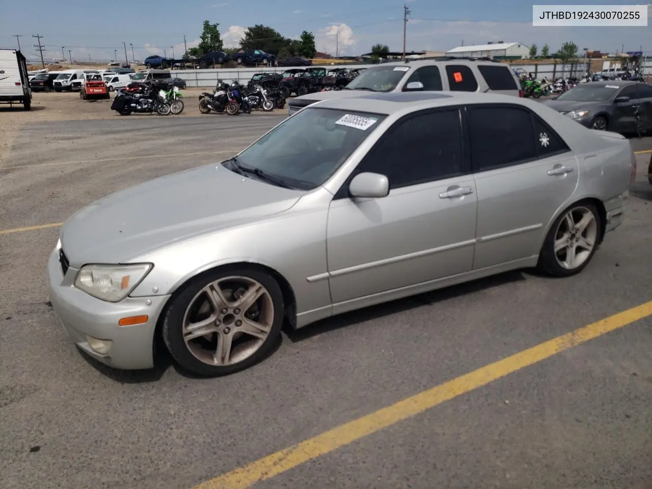 2003 Lexus Is 300 VIN: JTHBD192430070255 Lot: 60085855