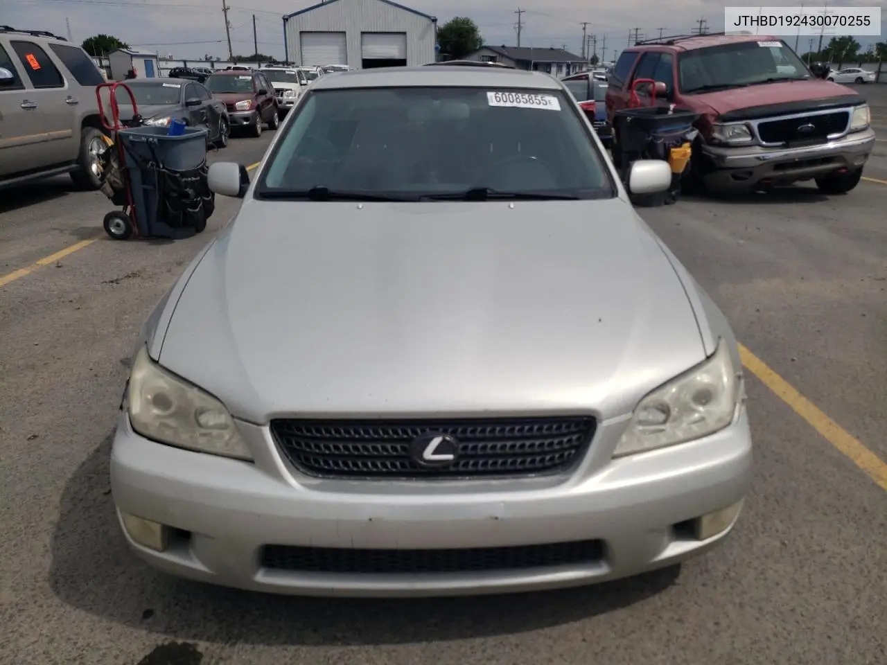 2003 Lexus Is 300 VIN: JTHBD192430070255 Lot: 60085855