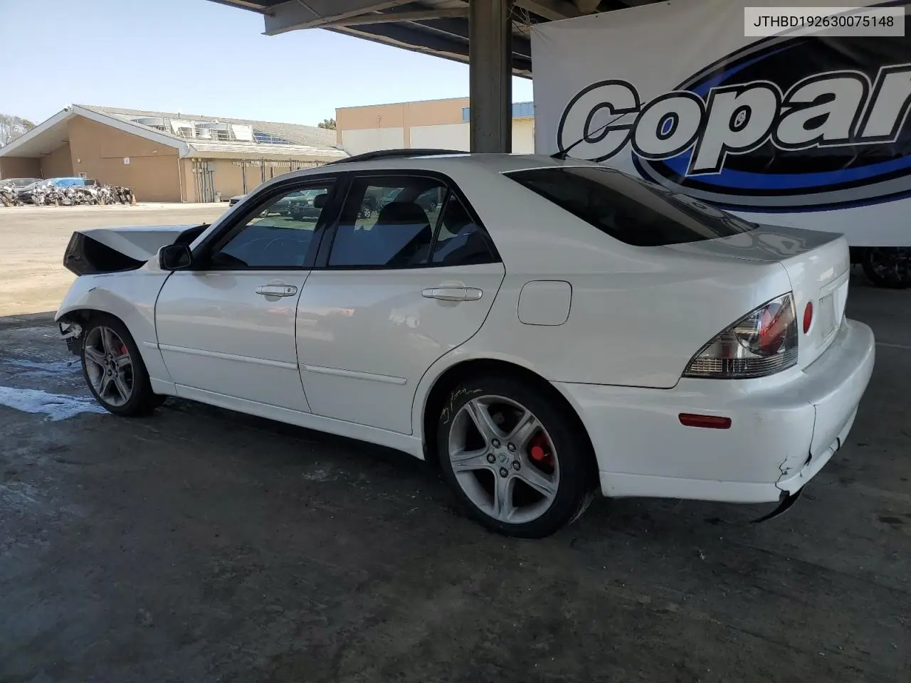 2003 Lexus Is 300 VIN: JTHBD192630075148 Lot: 60270245
