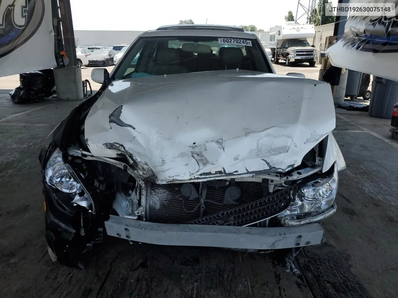 2003 Lexus Is 300 VIN: JTHBD192630075148 Lot: 60270245