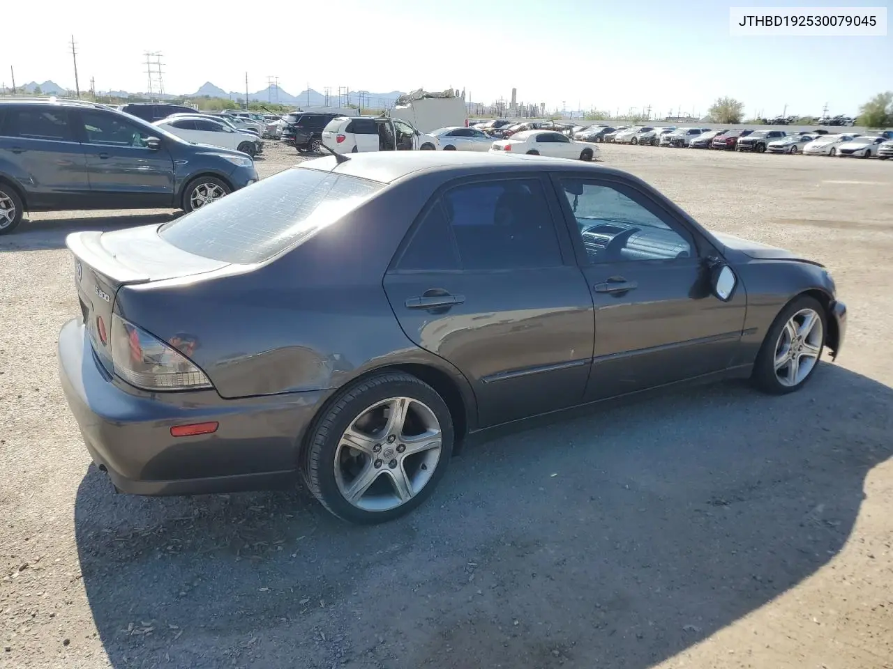 2003 Lexus Is 300 VIN: JTHBD192530079045 Lot: 61838055