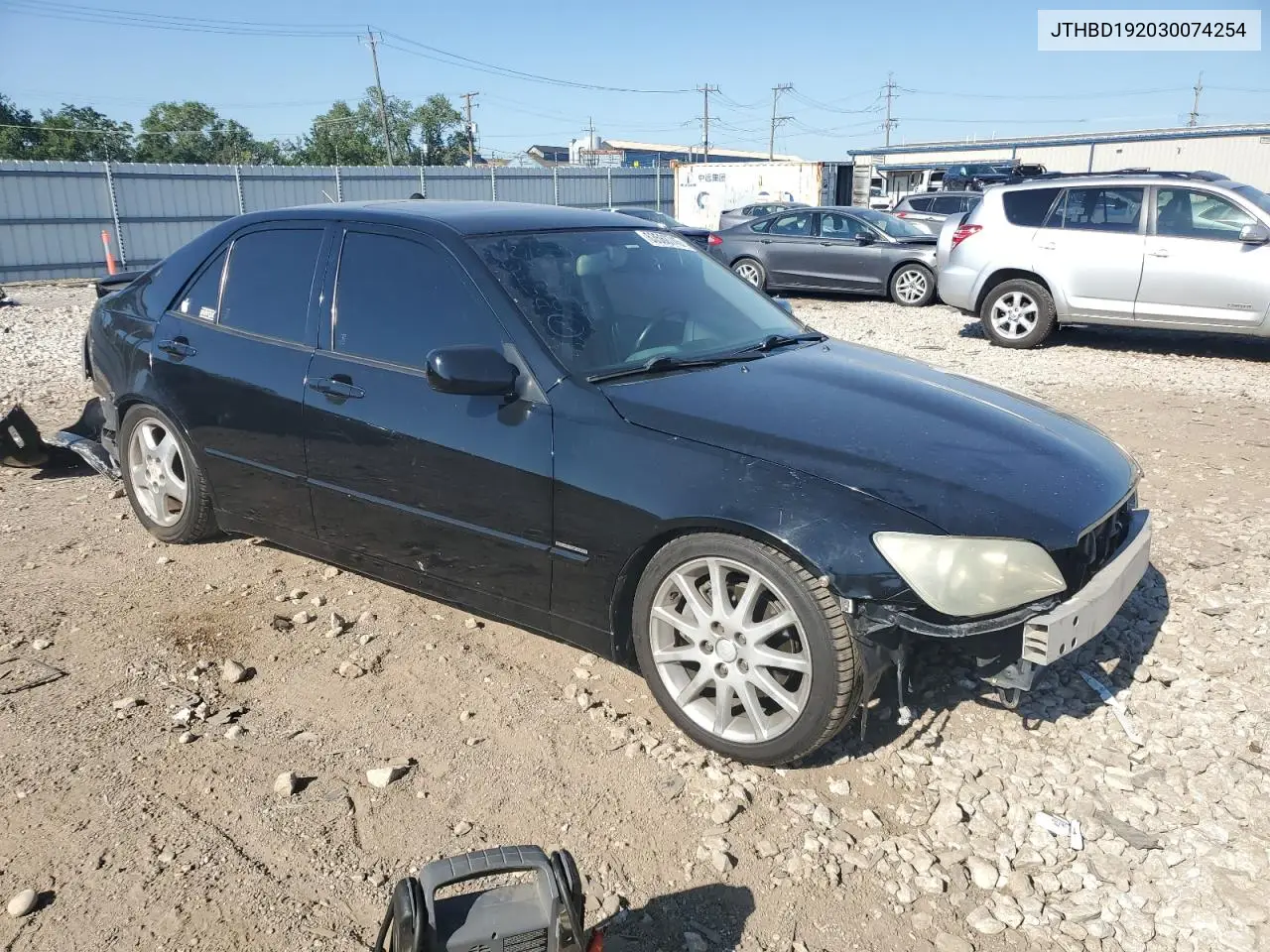 2003 Lexus Is 300 VIN: JTHBD192030074254 Lot: 63560745
