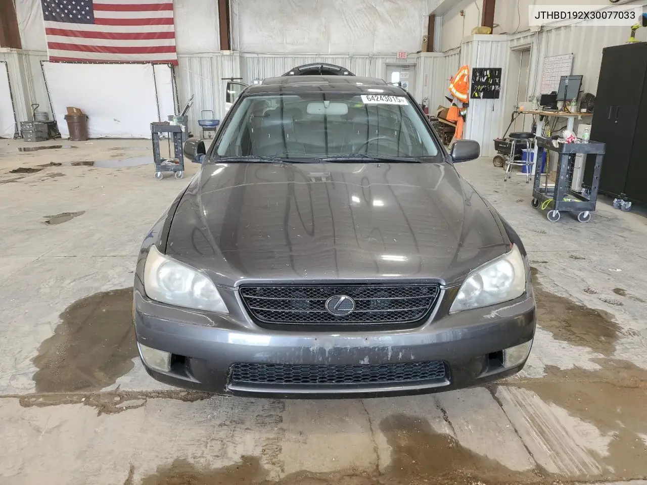 2003 Lexus Is 300 VIN: JTHBD192X30077033 Lot: 64243015