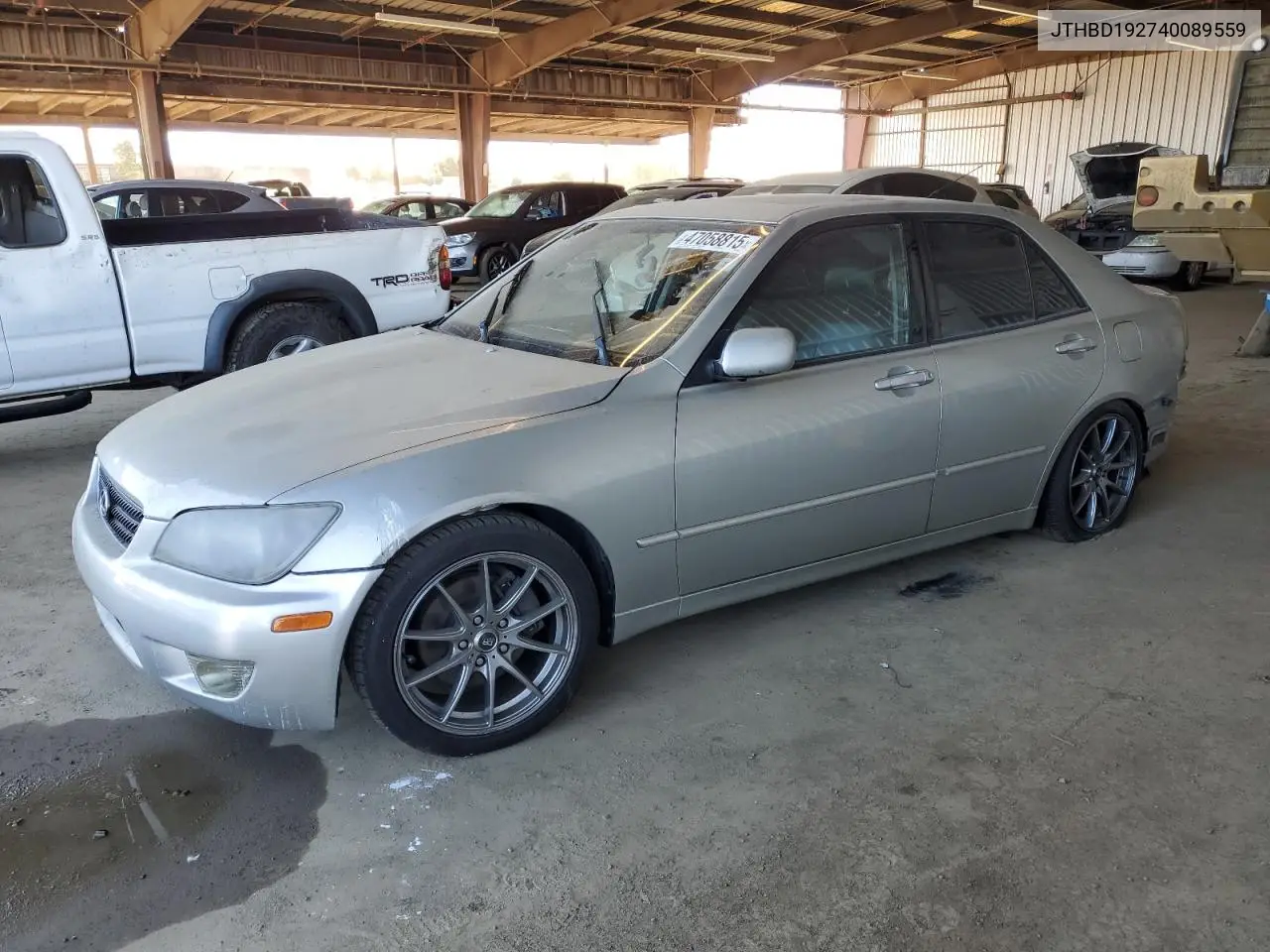 2004 Lexus Is 300 VIN: JTHBD192740089559 Lot: 47058815