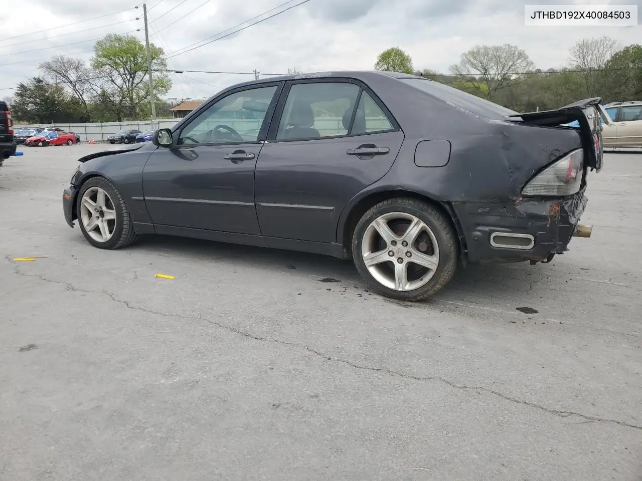 2004 Lexus Is 300 VIN: JTHBD192X40084503 Lot: 52823555