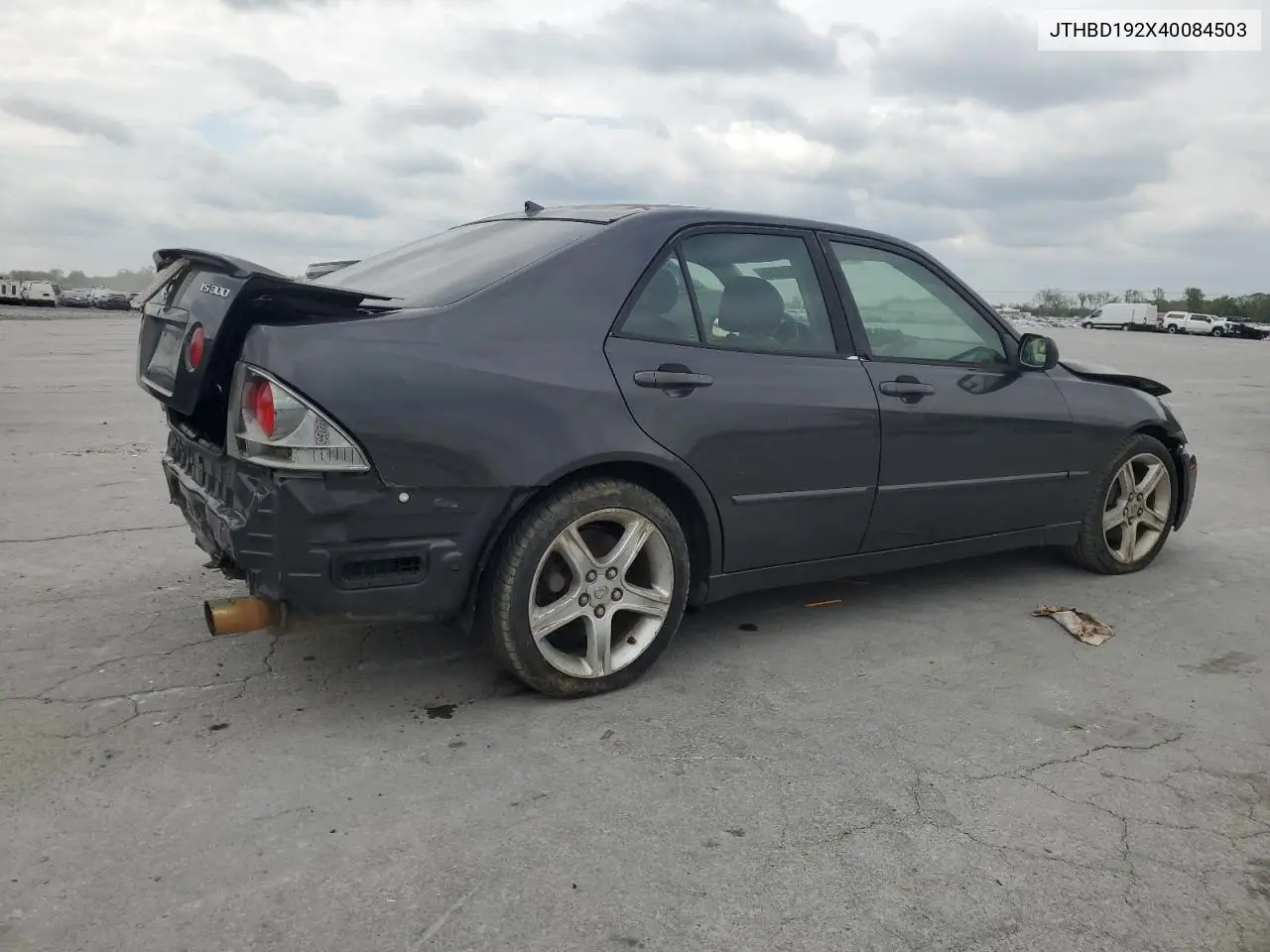2004 Lexus Is 300 VIN: JTHBD192X40084503 Lot: 52823555
