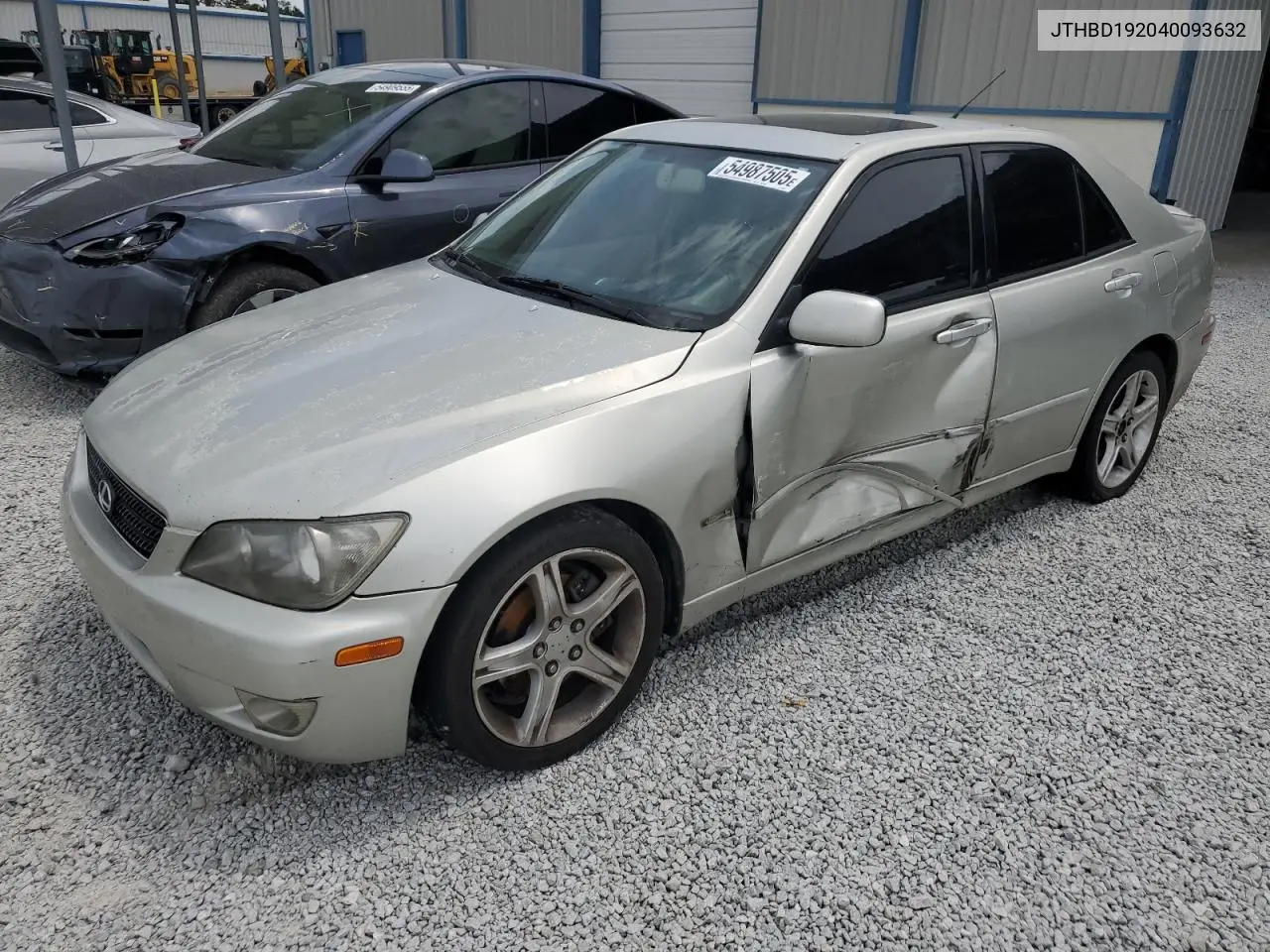 2004 Lexus Is 300 VIN: JTHBD192040093632 Lot: 54987505