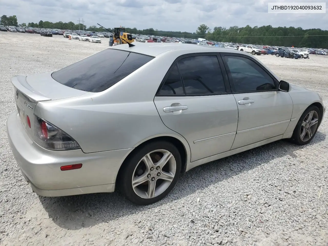 2004 Lexus Is 300 VIN: JTHBD192040093632 Lot: 54987505