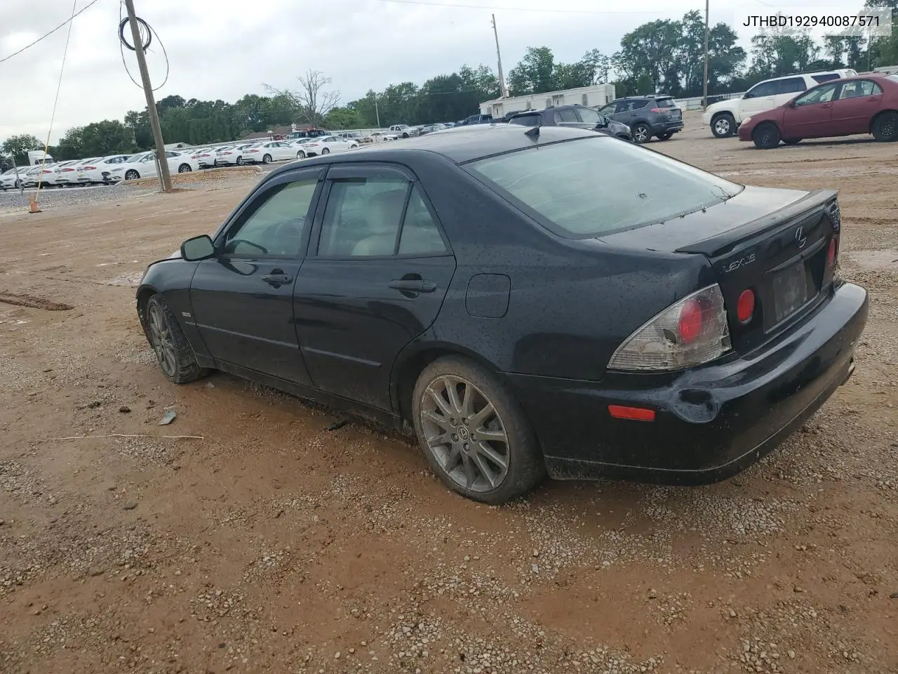 2004 Lexus Is 300 VIN: JTHBD192940087571 Lot: 56028665