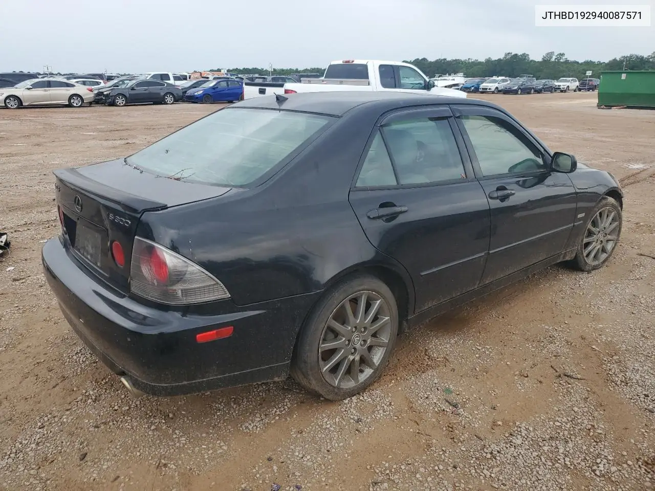 2004 Lexus Is 300 VIN: JTHBD192940087571 Lot: 56028665