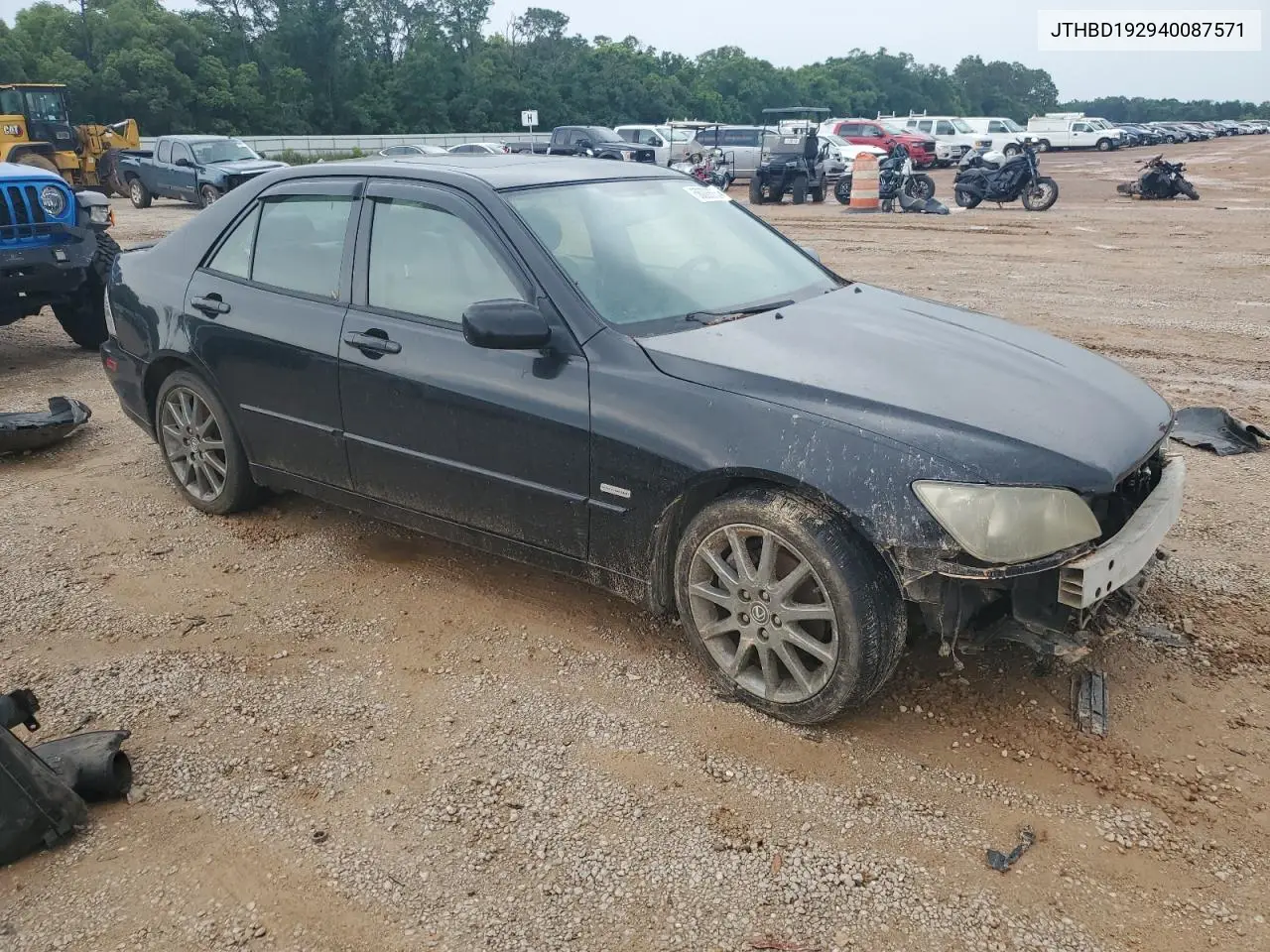 2004 Lexus Is 300 VIN: JTHBD192940087571 Lot: 56028665