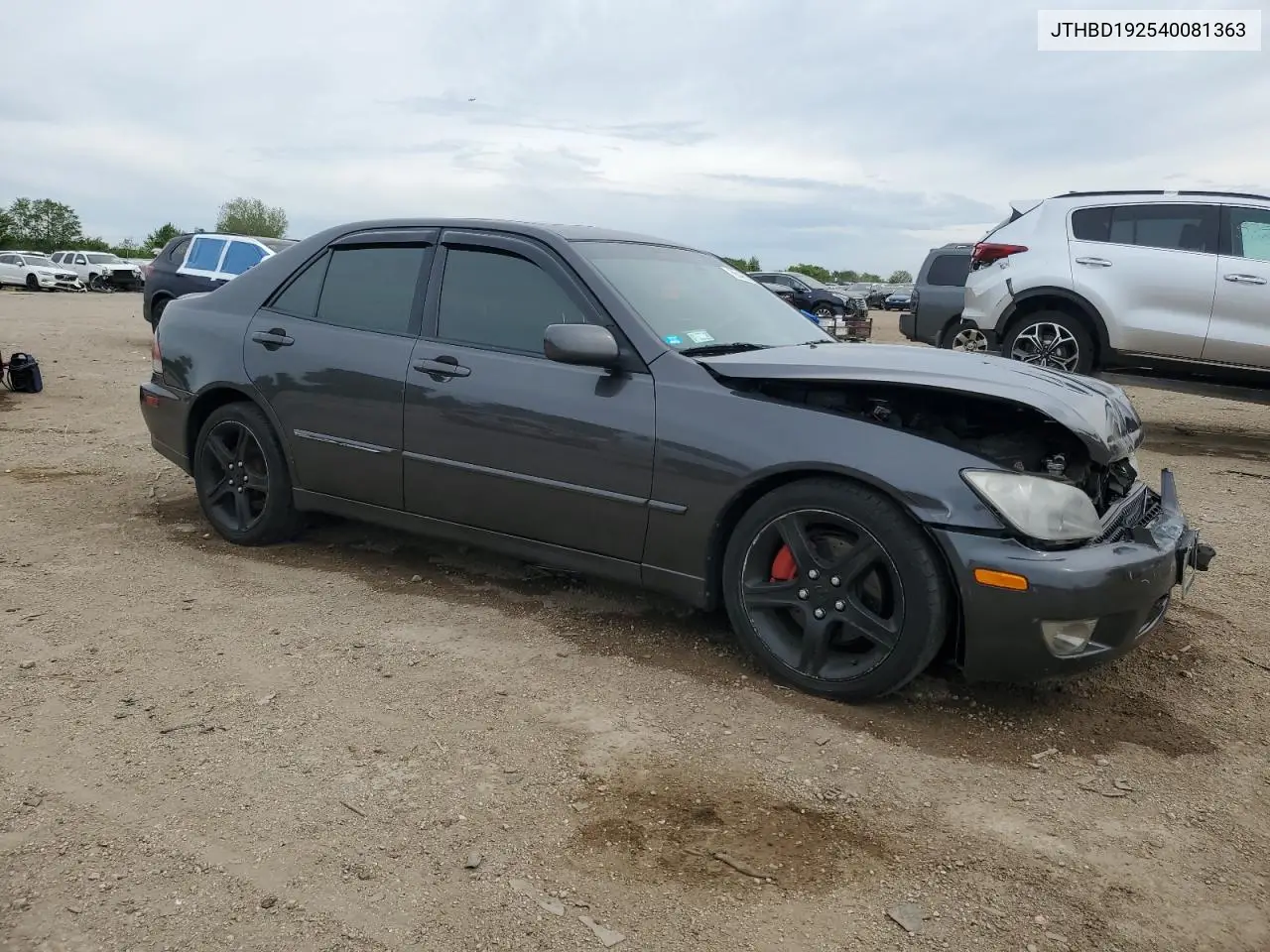 2004 Lexus Is 300 VIN: JTHBD192540081363 Lot: 56425425