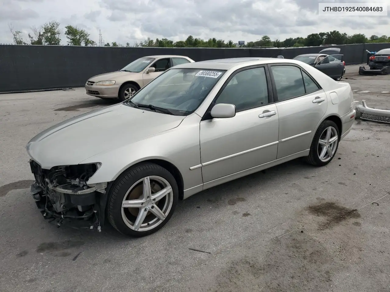 2004 Lexus Is 300 VIN: JTHBD192540084683 Lot: 56580255