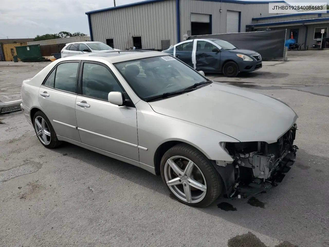 2004 Lexus Is 300 VIN: JTHBD192540084683 Lot: 56580255