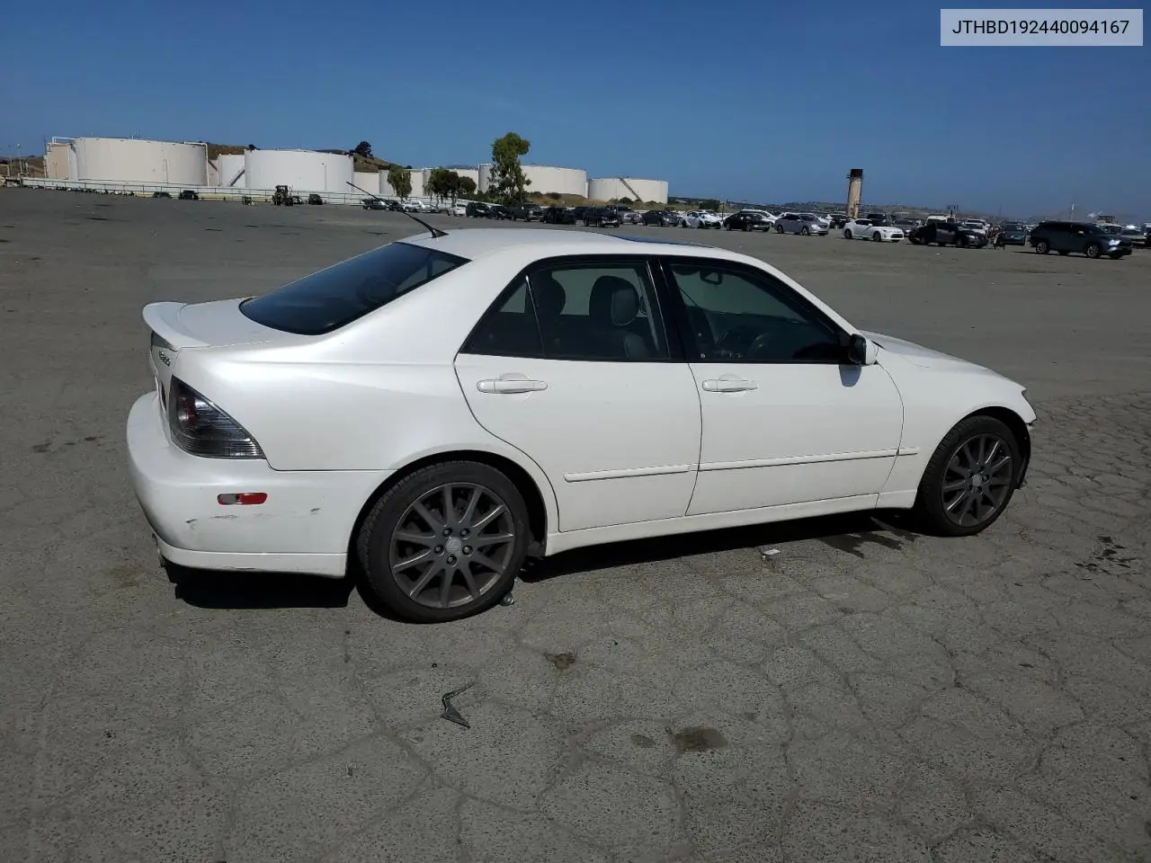 2004 Lexus Is 300 VIN: JTHBD192440094167 Lot: 57506565