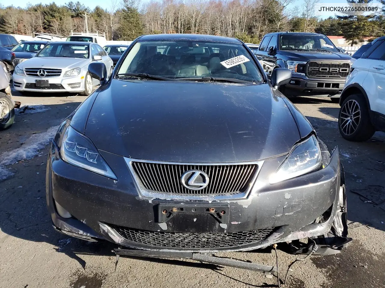 2006 Lexus Is 250 VIN: JTHCK262765001989 Lot: 45983255