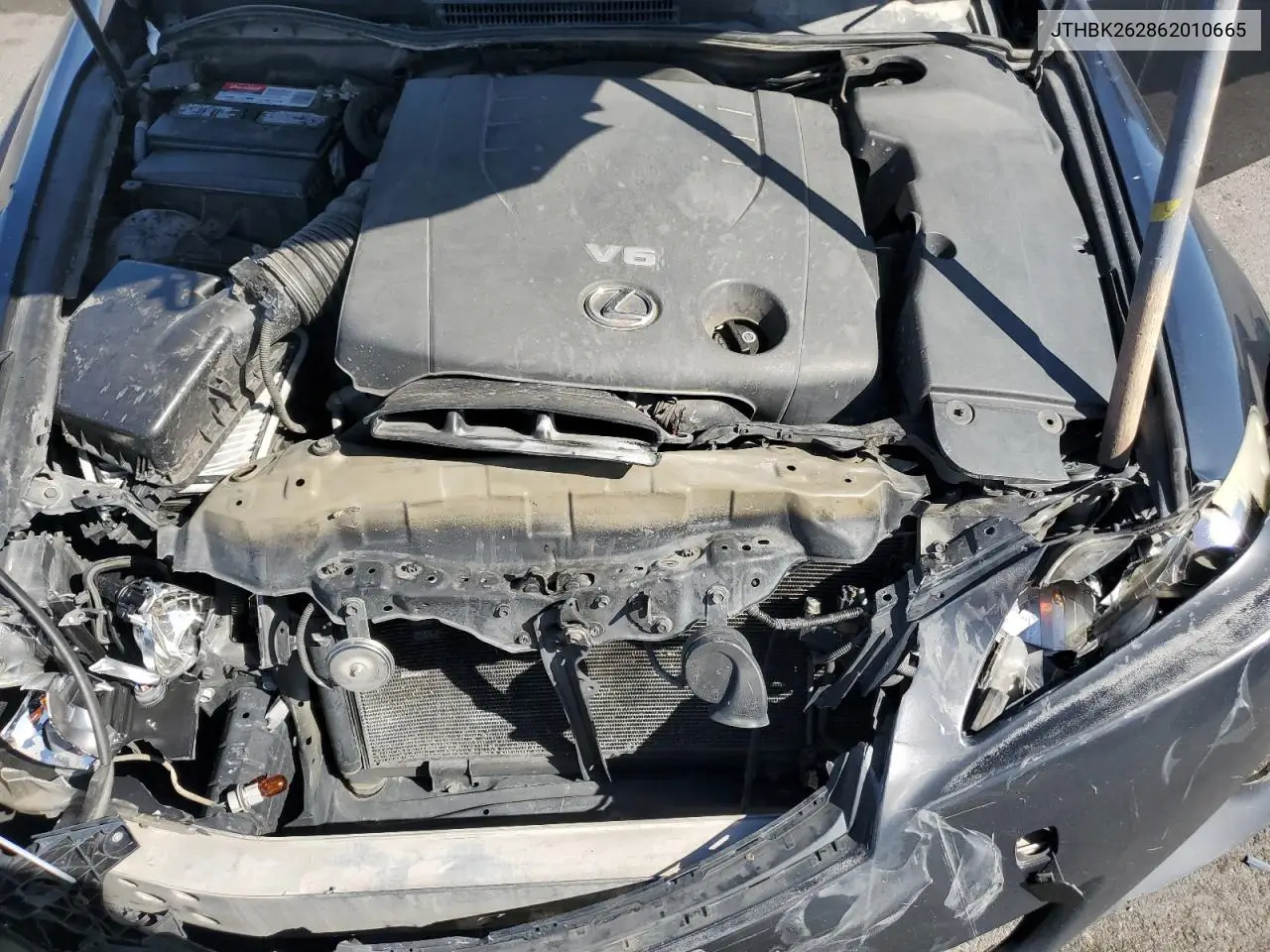 2006 Lexus Is 250 VIN: JTHBK262862010665 Lot: 56708075