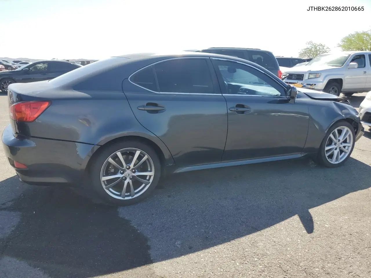 2006 Lexus Is 250 VIN: JTHBK262862010665 Lot: 56708075