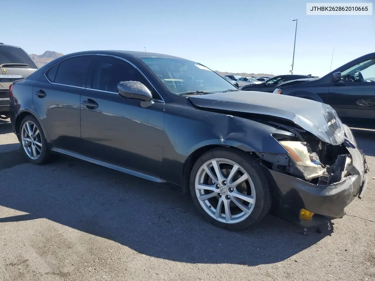 2006 Lexus Is 250 VIN: JTHBK262862010665 Lot: 56708075