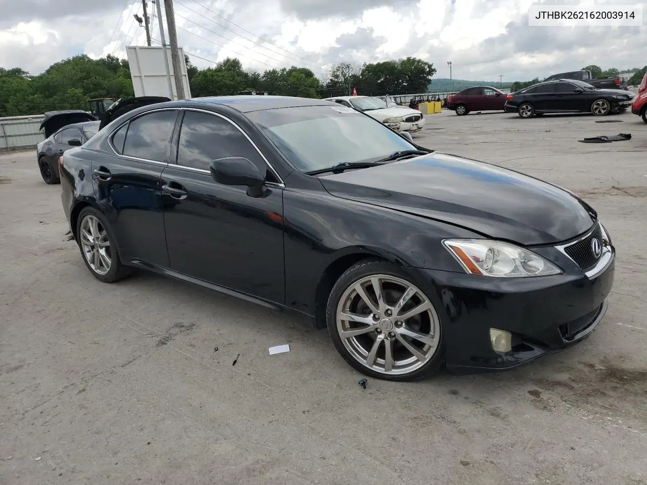 2006 Lexus Is 250 VIN: JTHBK262162003914 Lot: 56927115