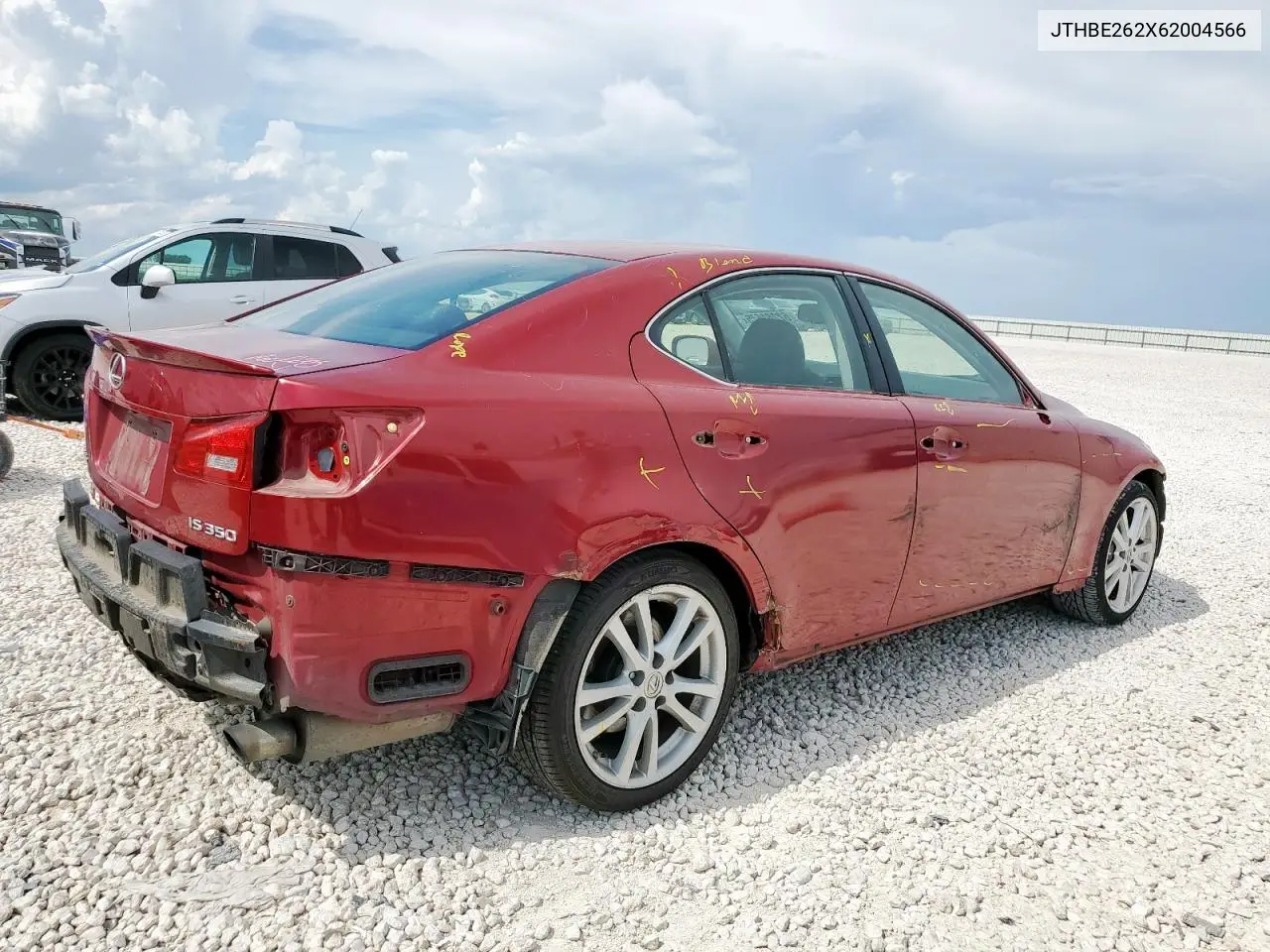 2006 Lexus Is 350 VIN: JTHBE262X62004566 Lot: 62281675