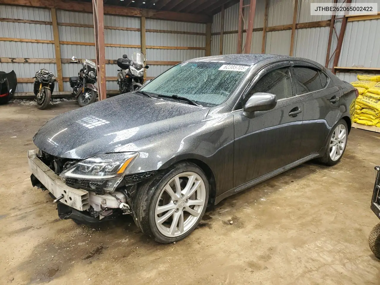 2006 Lexus Is 350 VIN: JTHBE262065002422 Lot: 62385705