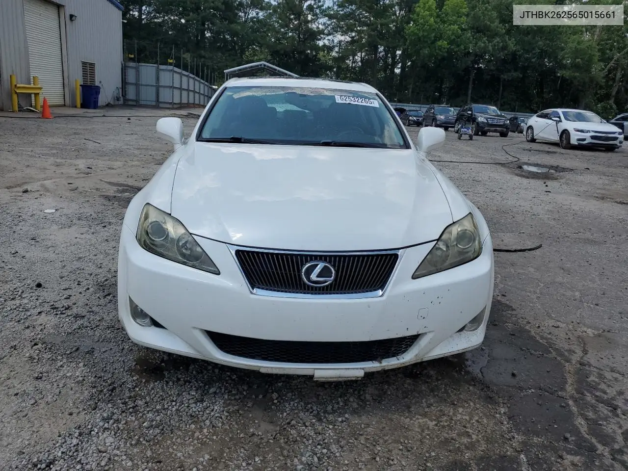 2006 Lexus Is 250 VIN: JTHBK262565015661 Lot: 62532265
