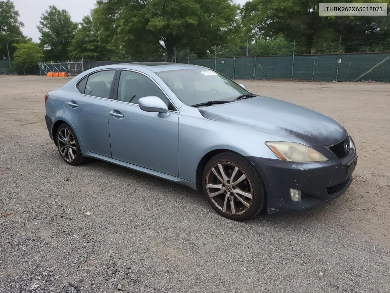 2006 Lexus Is 250 VIN: JTHBK262X65018071 Lot: 62707815