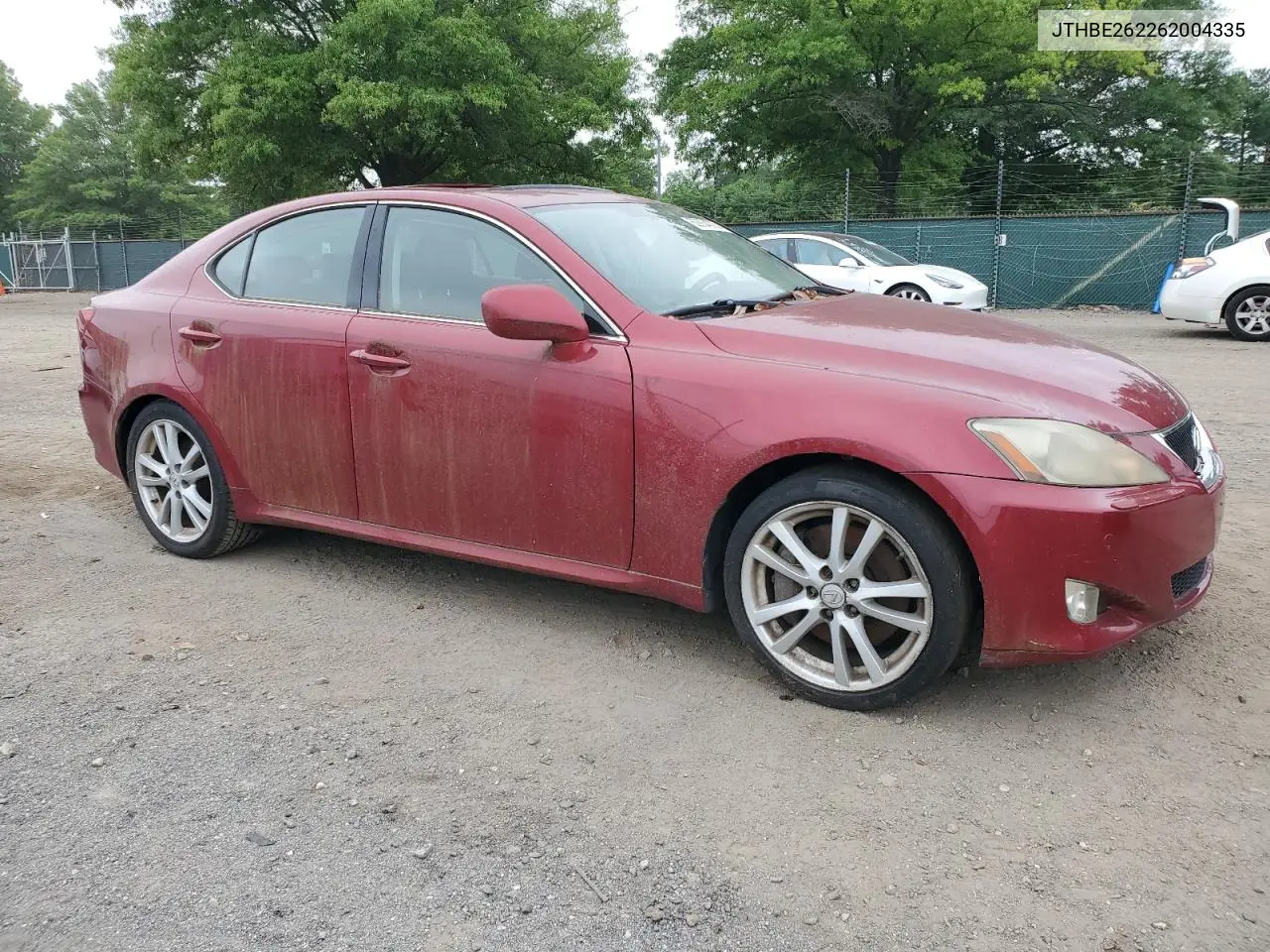 2006 Lexus Is 350 VIN: JTHBE262262004335 Lot: 62864025