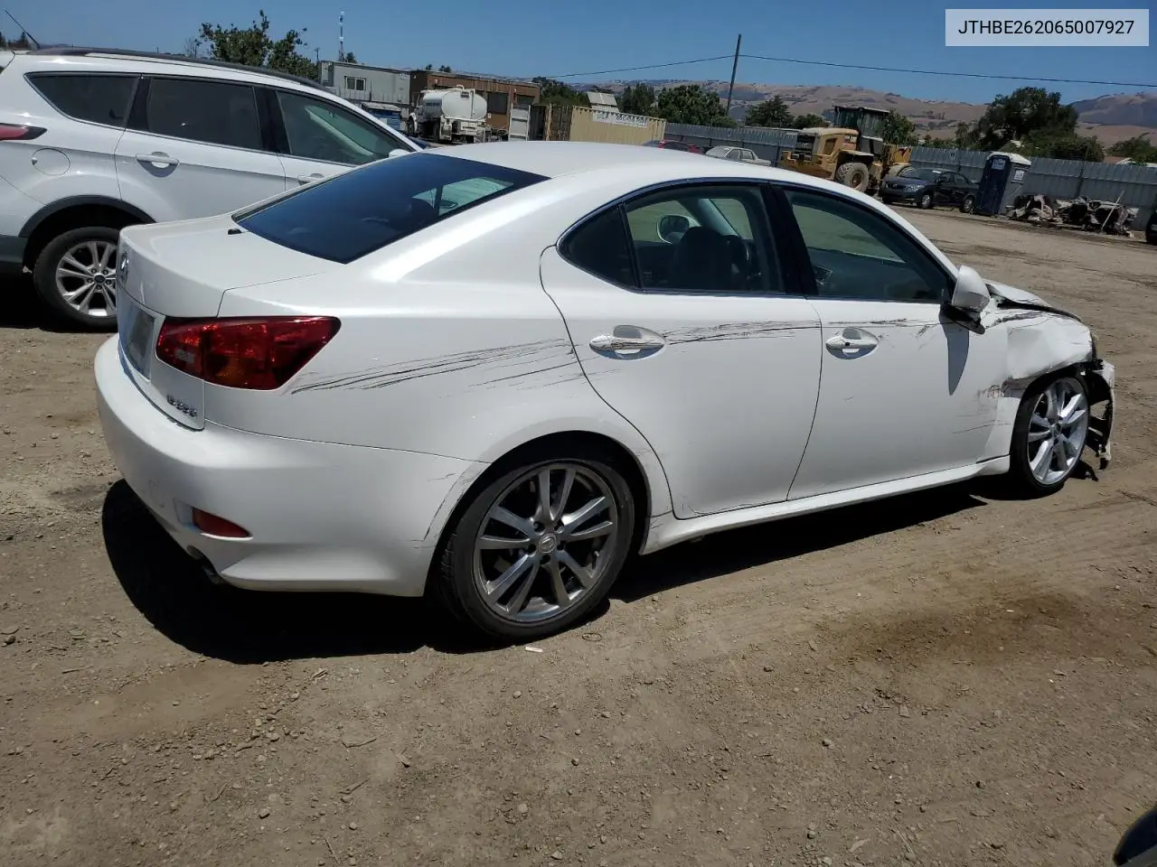 2006 Lexus Is 350 VIN: JTHBE262065007927 Lot: 62968885