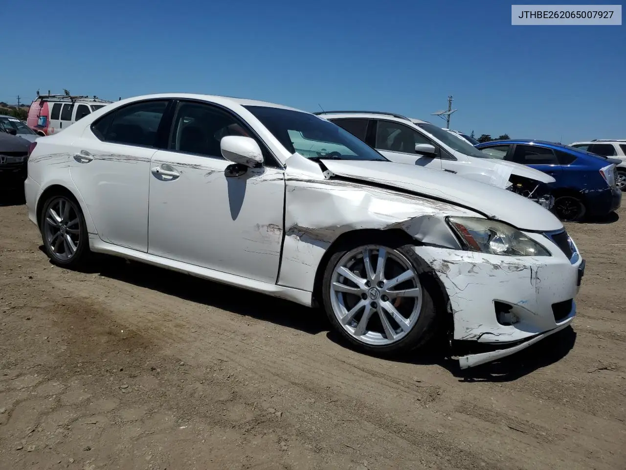 2006 Lexus Is 350 VIN: JTHBE262065007927 Lot: 62968885