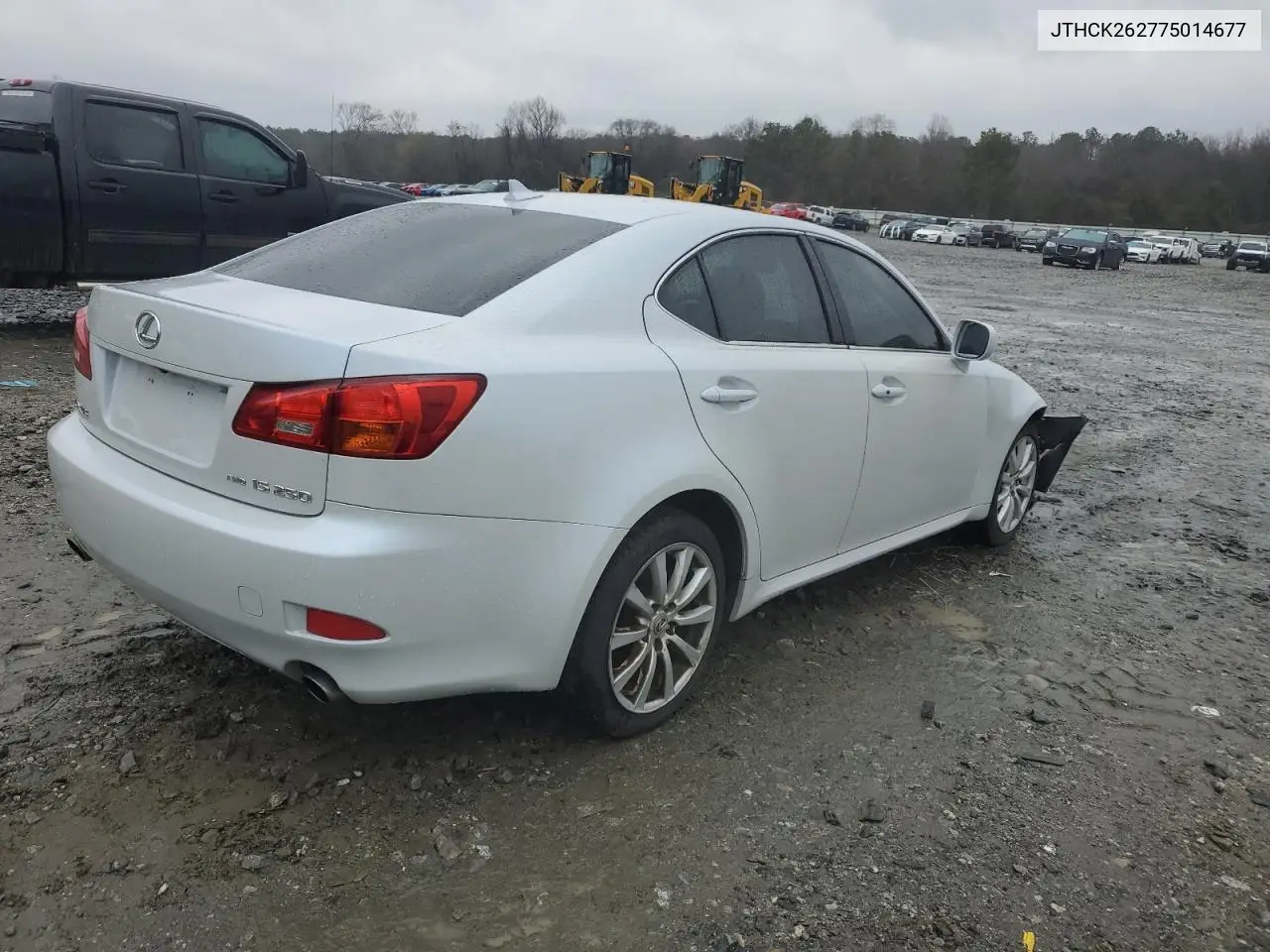 2007 Lexus Is 250 VIN: JTHCK262775014677 Lot: 45927655