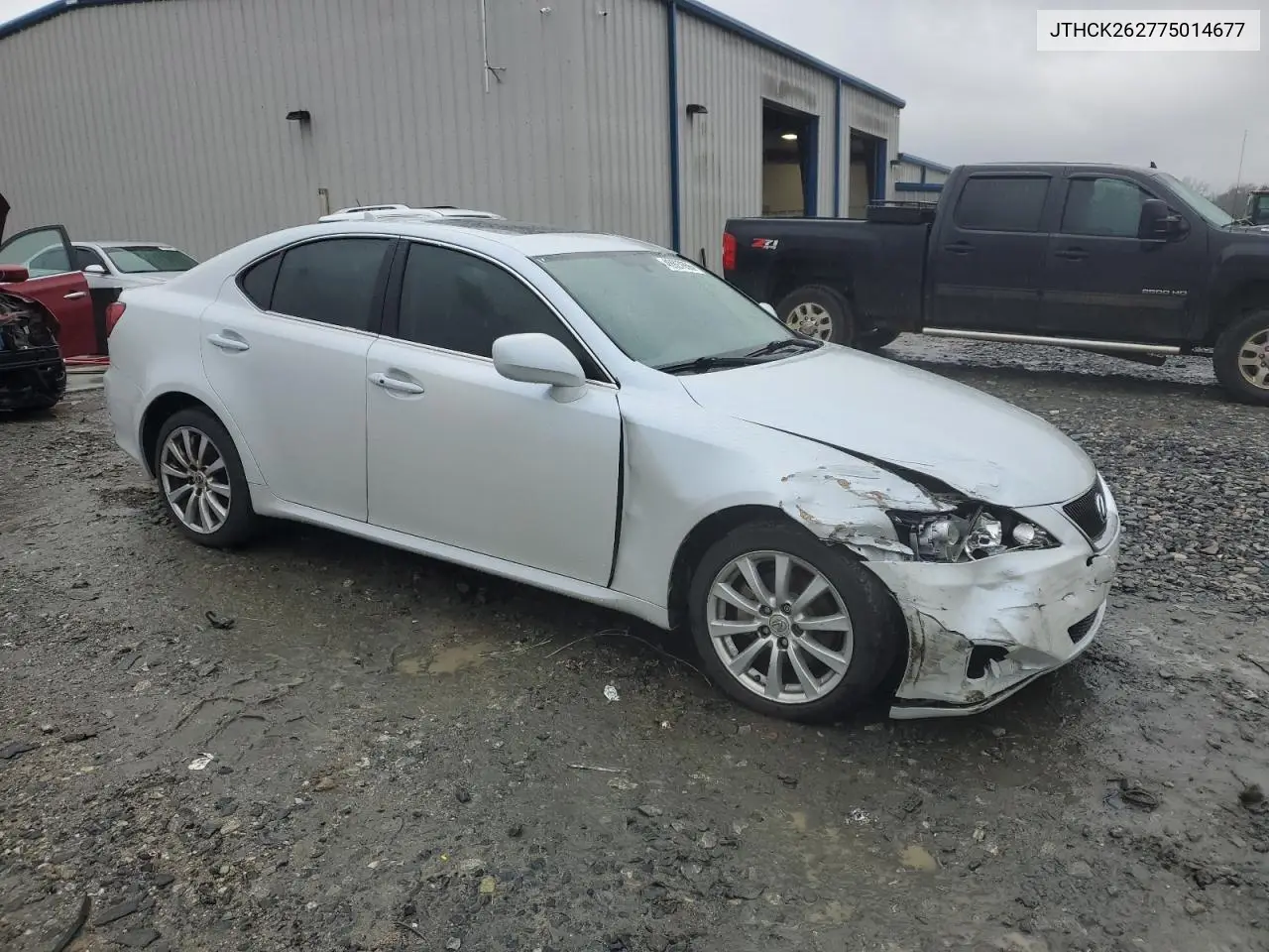 2007 Lexus Is 250 VIN: JTHCK262775014677 Lot: 45927655