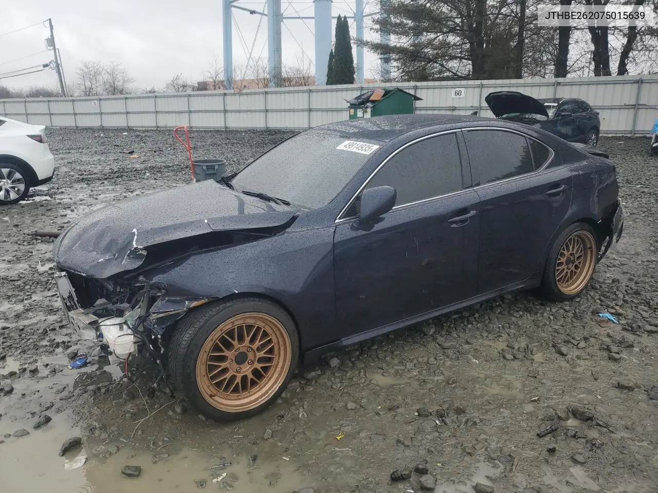 2007 Lexus Is 350 VIN: JTHBE262075015639 Lot: 49914935