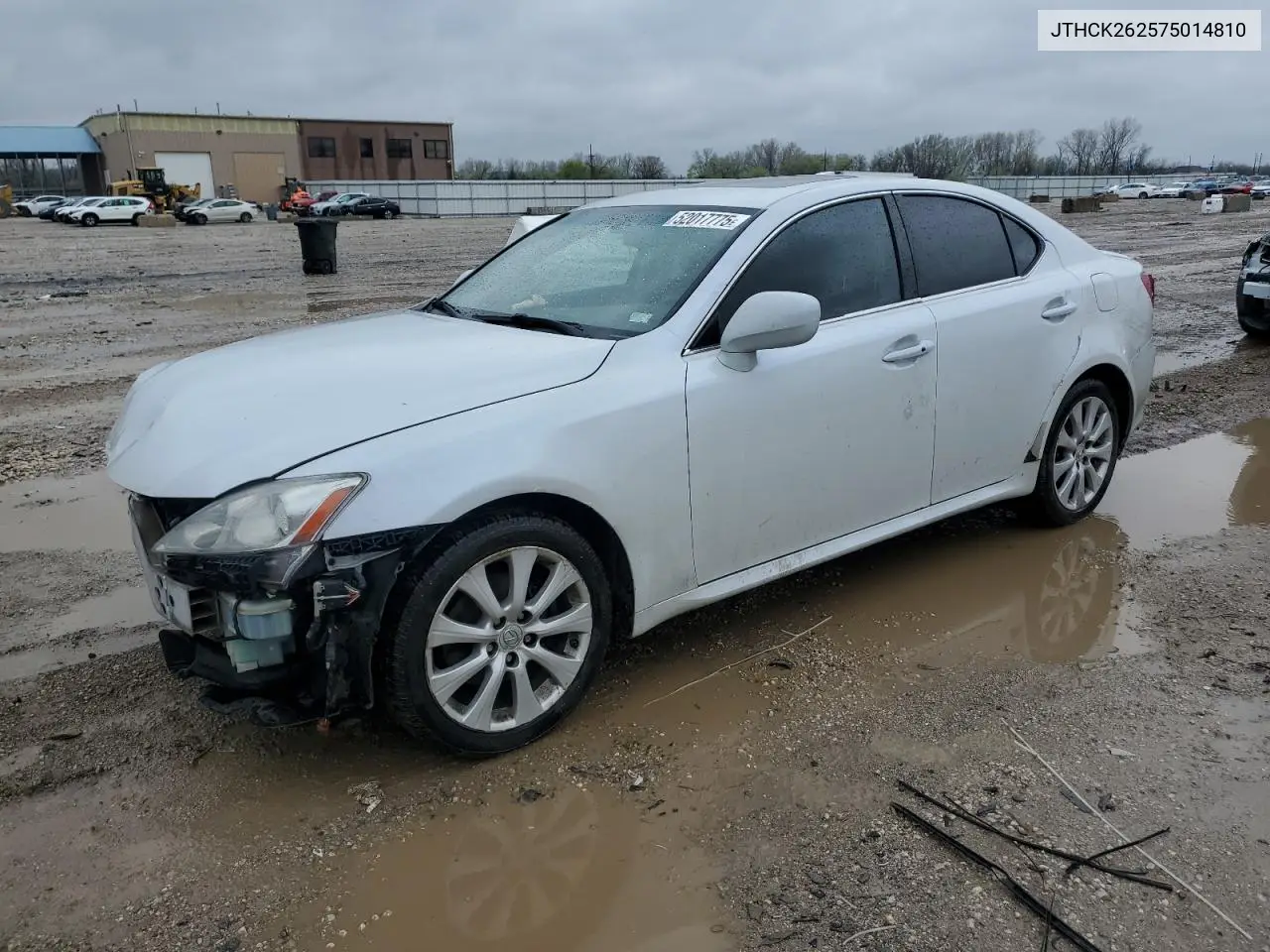 2007 Lexus Is 250 VIN: JTHCK262575014810 Lot: 52017775