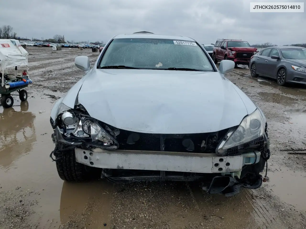 2007 Lexus Is 250 VIN: JTHCK262575014810 Lot: 52017775