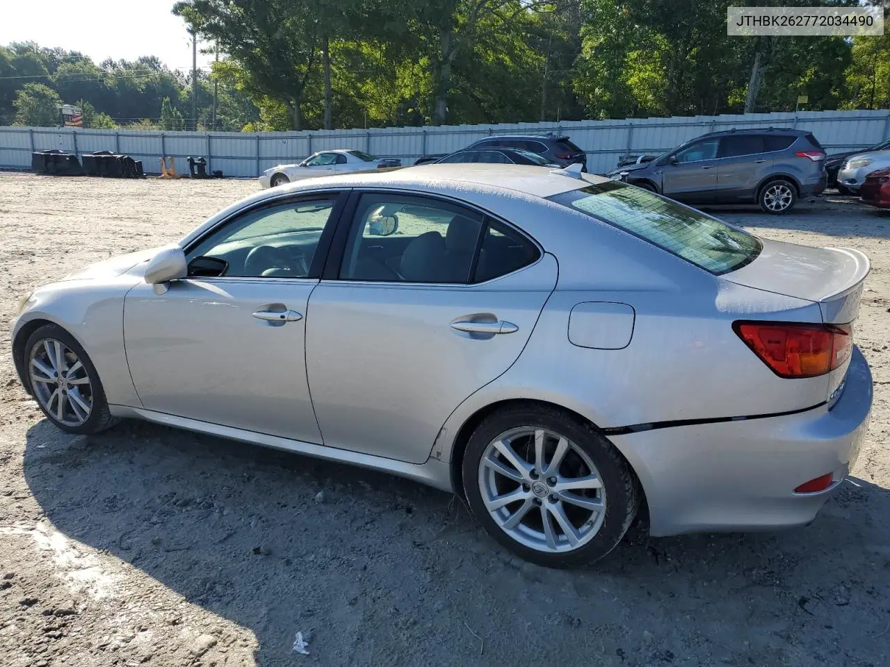 2007 Lexus Is 250 VIN: JTHBK262772034490 Lot: 56715735