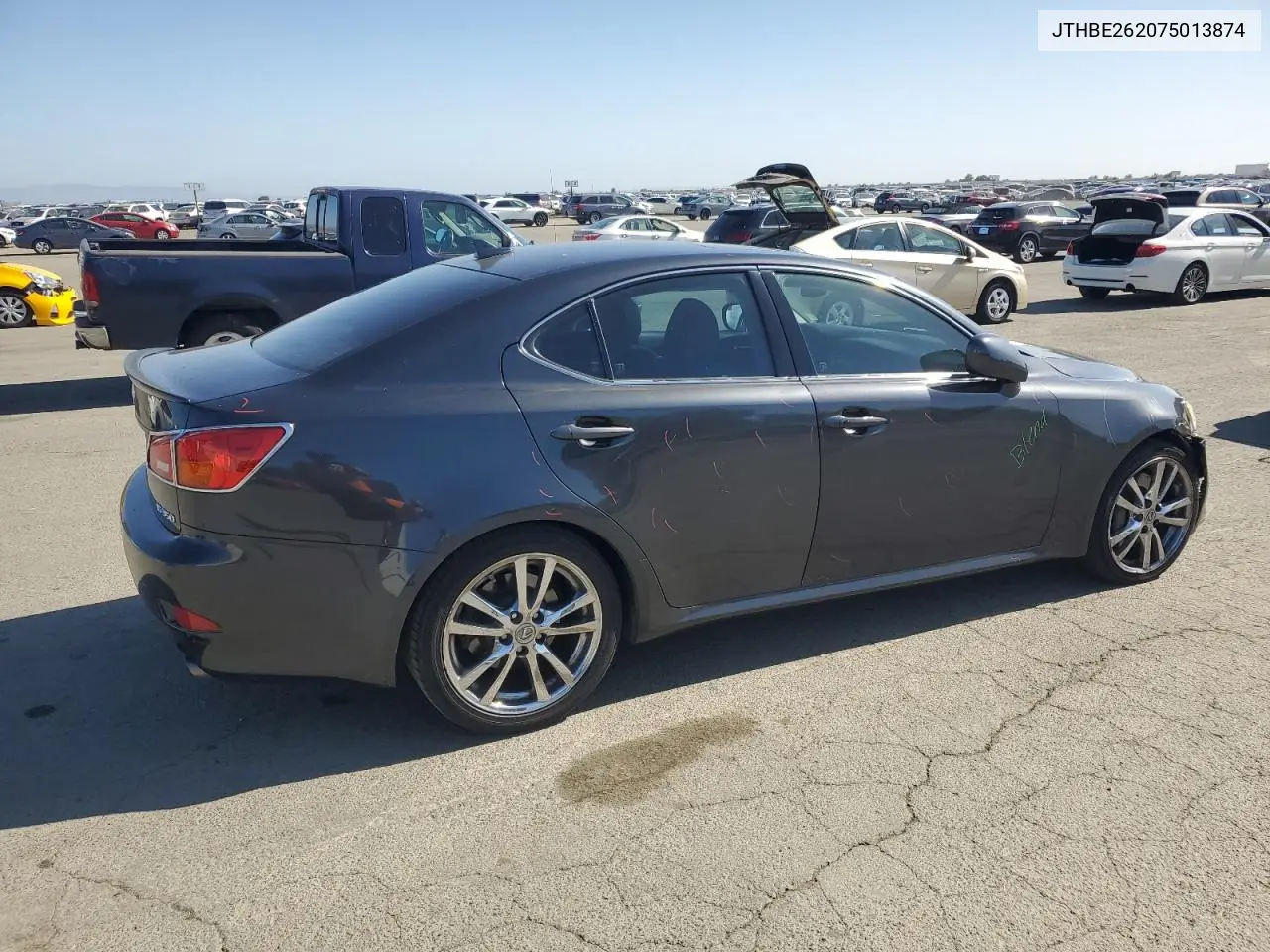 2007 Lexus Is 350 VIN: JTHBE262075013874 Lot: 56979595