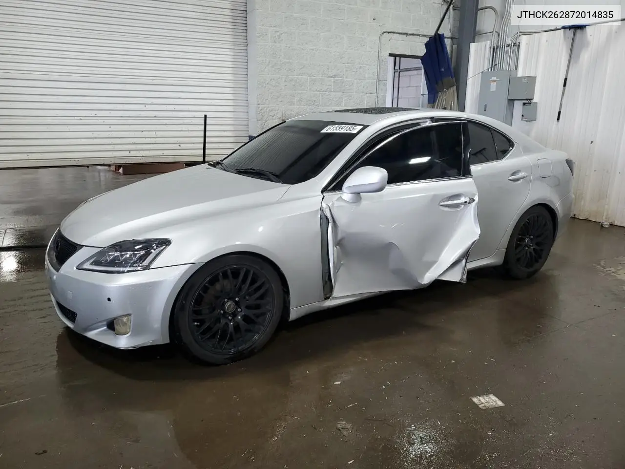 2007 Lexus Is 250 VIN: JTHCK262872014835 Lot: 61559185