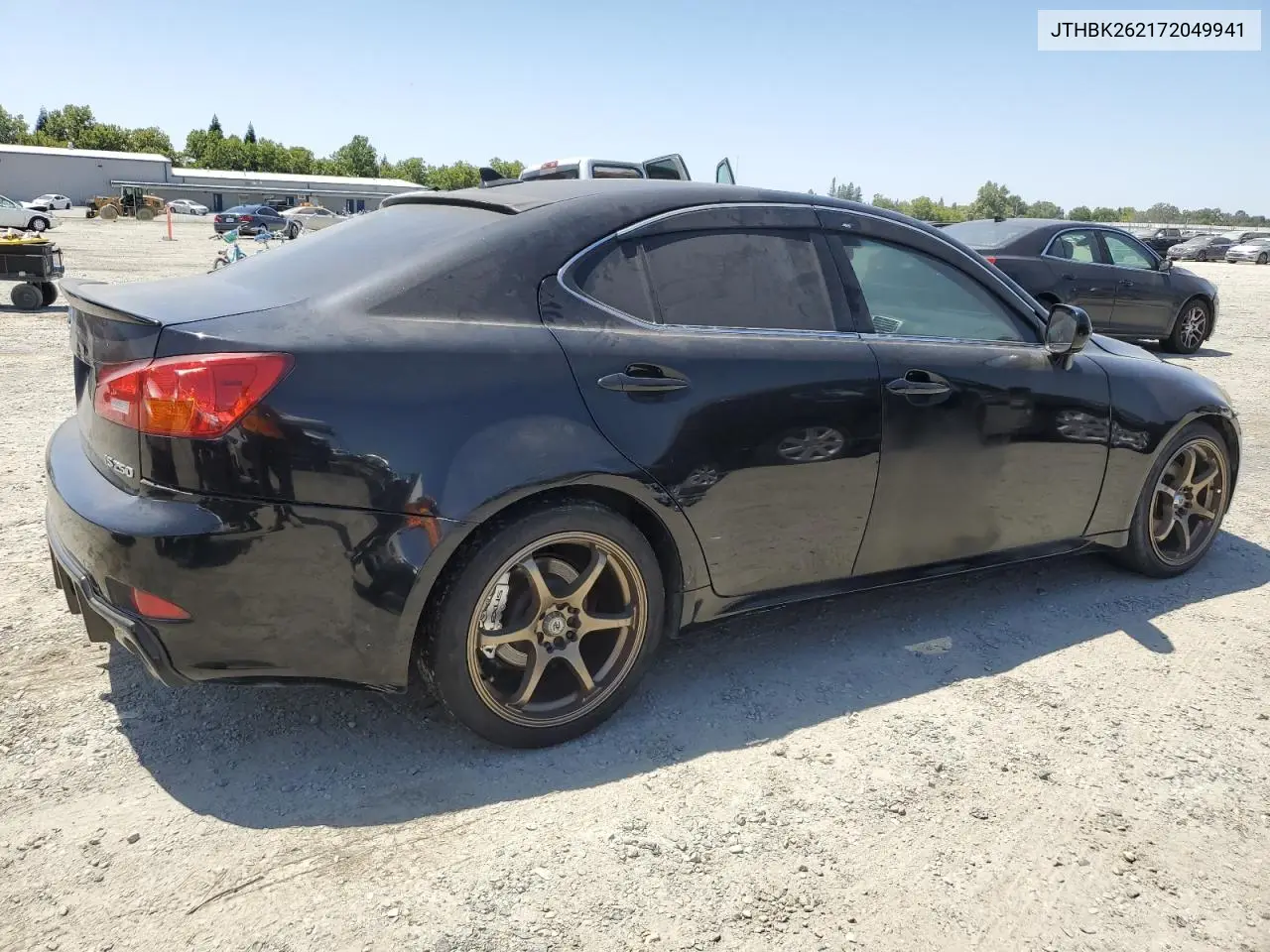 2007 Lexus Is 250 VIN: JTHBK262172049941 Lot: 62213785