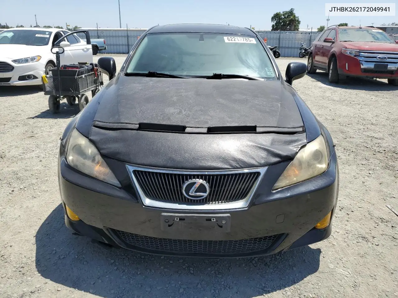 2007 Lexus Is 250 VIN: JTHBK262172049941 Lot: 62213785